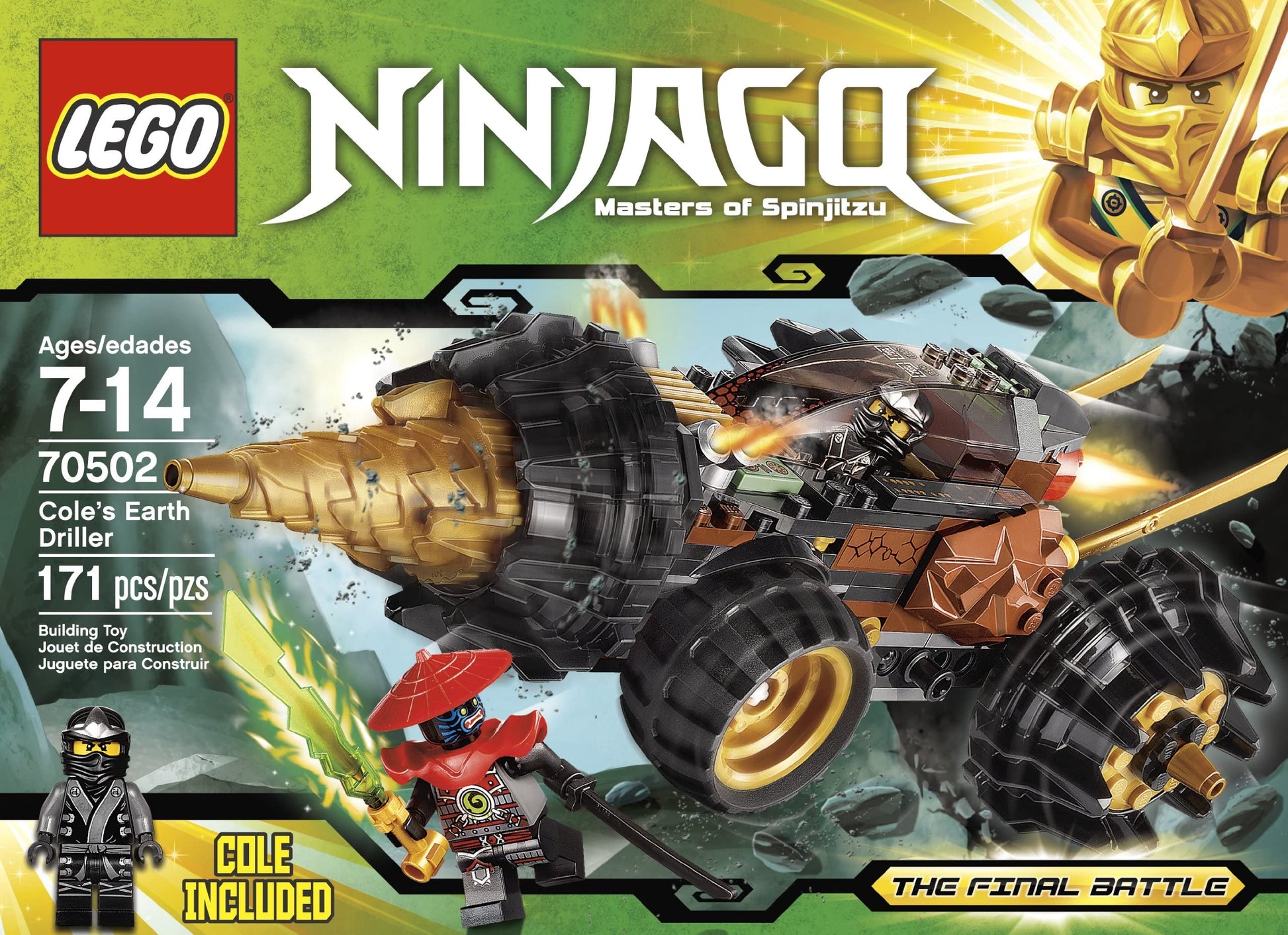 LEGO Ninjago Cole Earth Driller (70502)