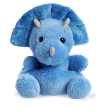 Aurora® Adorable Palm Pals™ Tank Triceratops™ Stuffed Animal - Fun Collectible Plush for Kids and Adult Collectors - Perfect for Decorating Rooms