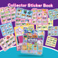 xouyhzy Creative Sticky Rolls Bracelet Kit-24 Surprise Sticker Rolls(240 Reusable Holographic Stickers)+1 Sticker Book+2 Necklaces,1 Bracelet&150