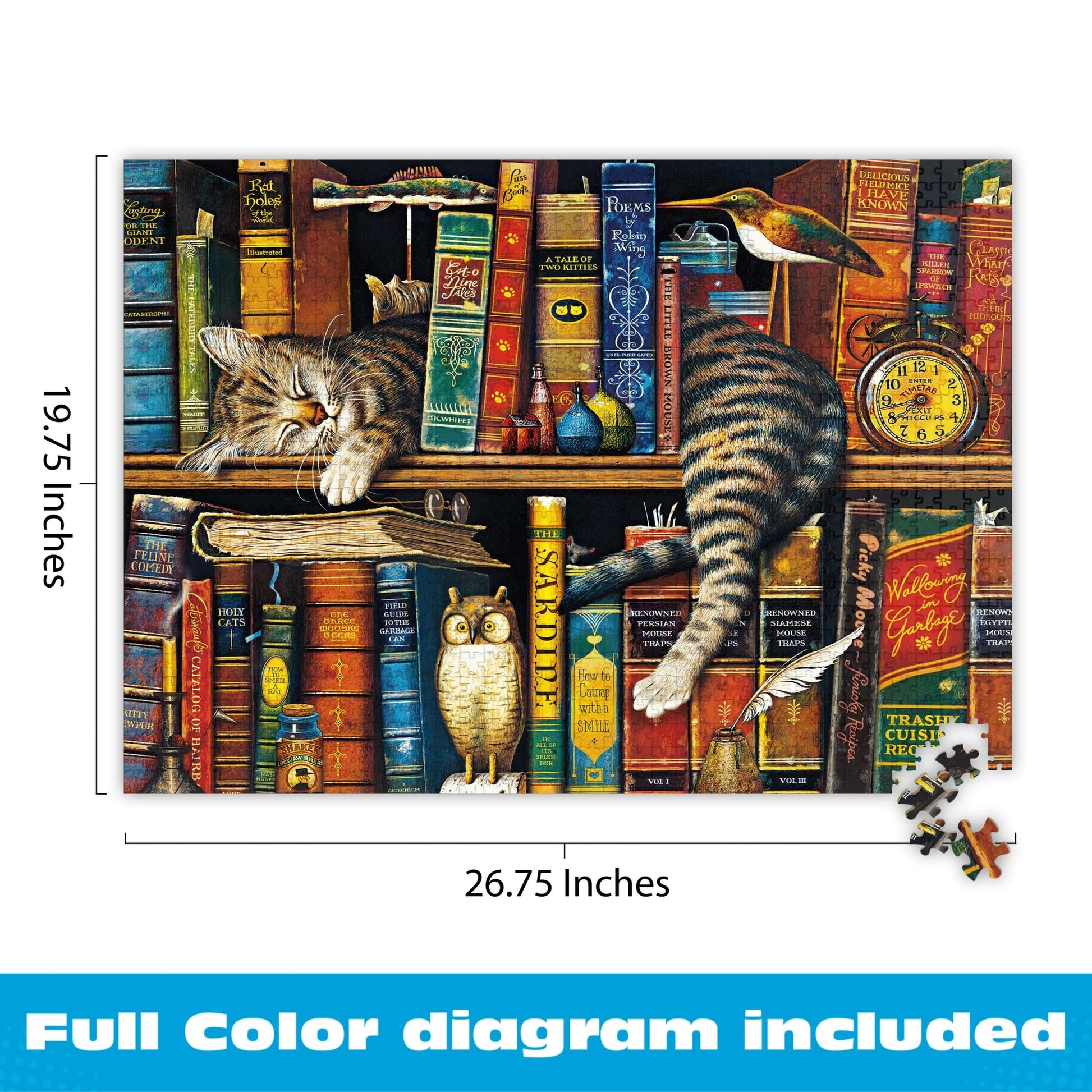 Buffalo Games - Charles Wysocki Frederick the Literate - 1000 Piece Puzzle