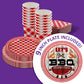 Let's BBQ Red Gingham Birthday Party Supplies - 64 Piece Summer Barbeque Picnic Tableware Set Includes Large 9" Dinner Plates and 8" Dessert Paper