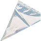 Unique Party 83794 Blue Prismatic 13th Birthday Hanging Decorations,32" 6 Pcs, Age 13