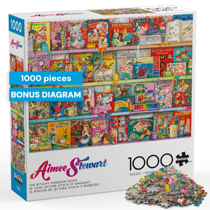 Buffalo Games - Aimee Stewart The Kitschy - 1000 Piece Puzzle for Adults