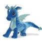 Aurora® Enchanting Sparkle Tales™ Indigo Dragon™ Stuffed Animal - Magical Adventures - Endless Play - Blue 16 Inches