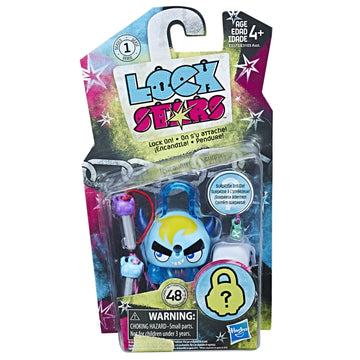 Hasbro Lock Stars Blue Horned Monster