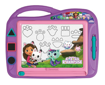 Clementoni - Magic Slate - Gabby's Dollhouse - Draw and Create Unlimited with Style - Explore Your Creative Potential - Budding Artist