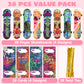 JOYIN 28 Pcs Valentines Day Finger Skateboards with Cards for Kids, Valentine Party Favor, Greeting Cards, Classroom Exchange Prizes, Holiday Reward