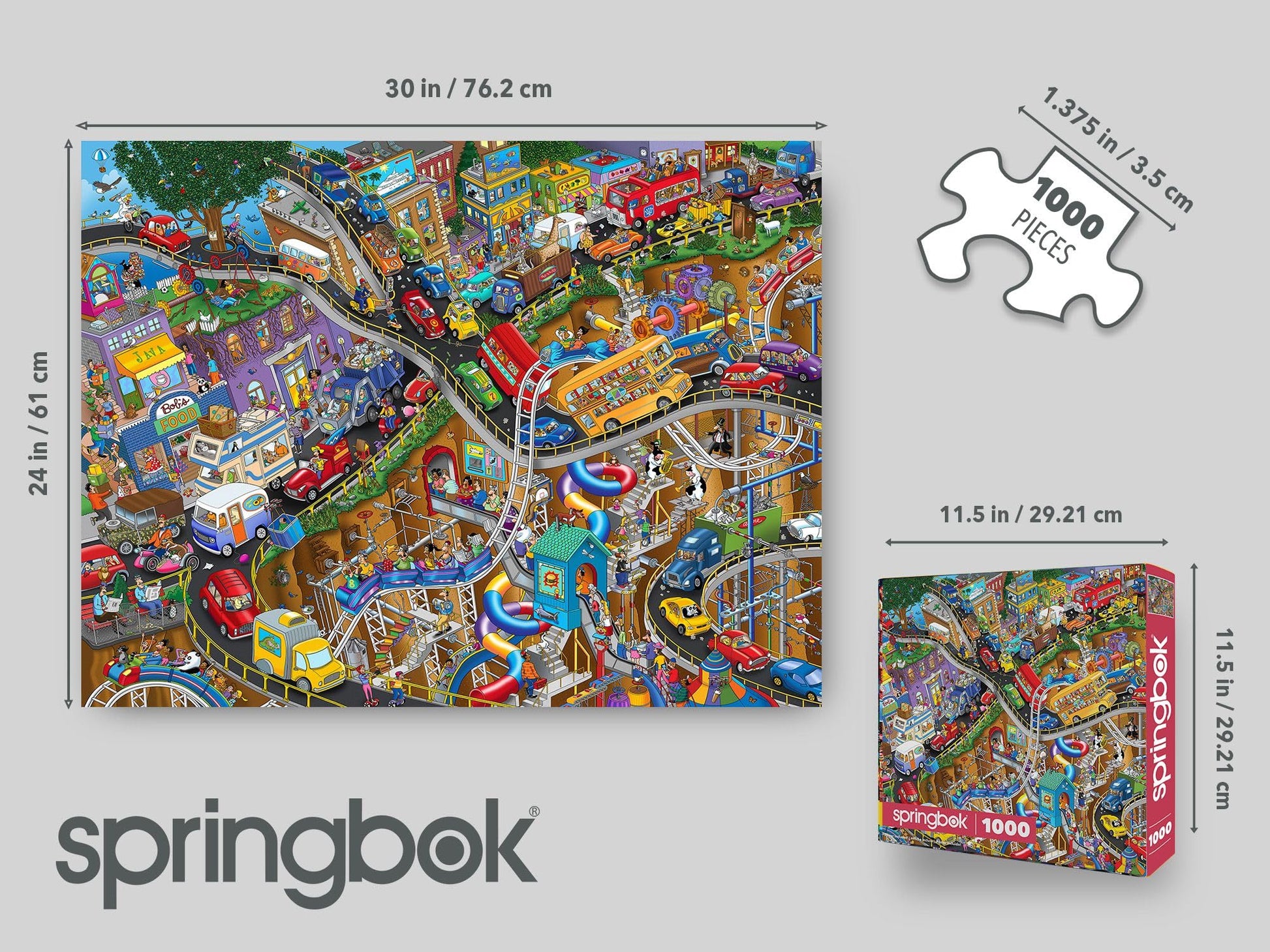 Springbok Getting Away 1000 Piece Jigsaw Puzzle for Adults