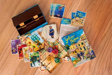 25th Century Games The Yellow House - Artistic Debate Card Game Ages 8+ | 2 Players | 30 Min Playtime
