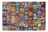Pinball Parlor Retro Arcade Puzzle for Adults and Kids | 1000 Piece Jigsaw Puzzle Toy | Interactive Brain Teaser for Family Game Night | 28 x 20