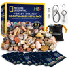National Geographic Rock Tumbler Refill Kit with 5 Lbs. Rough Rocks