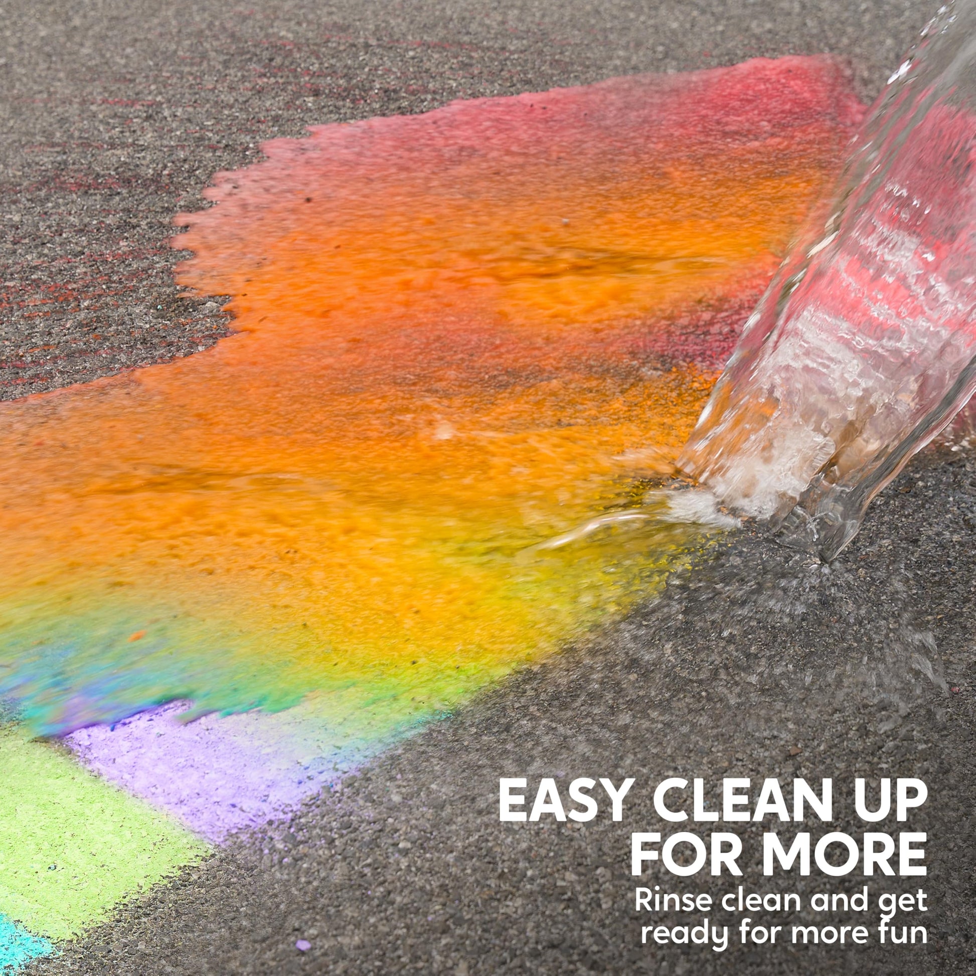 JOYIN 16 PCS Sidewalk Chalks Set Non-Toxic Washable Jumbo Chalk Bulk for Toddlers 1-3, Painting on Chalkboard, Driveway and Playground, Outdoor