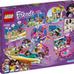 LEGO Friends Party Boat 41433 Including LEGO Friends Emma, Andrea and Ethan Mini-Doll Figures, Beach Store and Flamingo Party Boat, Great Summer Toy