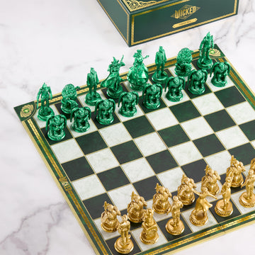 Wicked Chess Set - Shiz vs. Emerald City