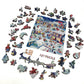 Wooden Jigs?w Puzzle for Adults - Uniquely Shaped Pieces - Made in The USA by FoxSmartBox - 263 Pieces - Christmas eve at Yapp's Crossing