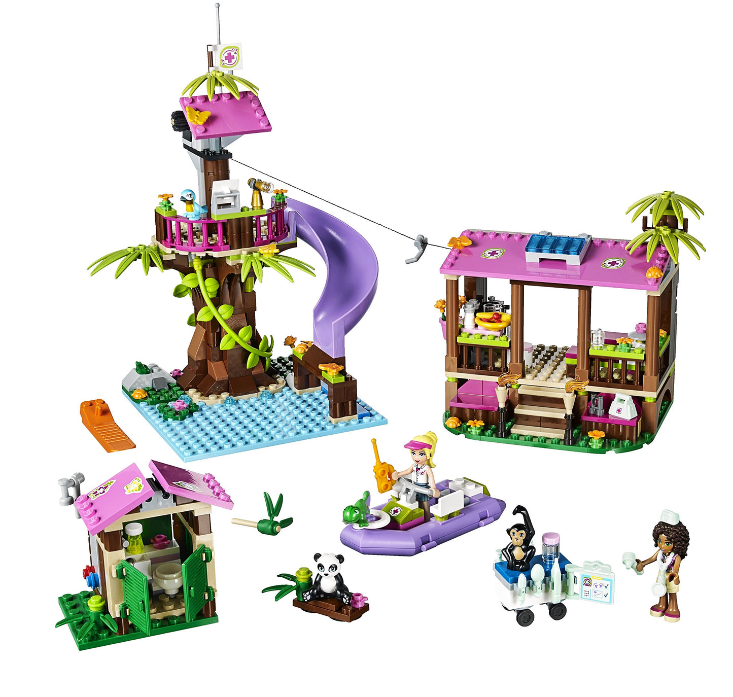 LEGO Friends Jungle Rescue Base 41038 Building Set