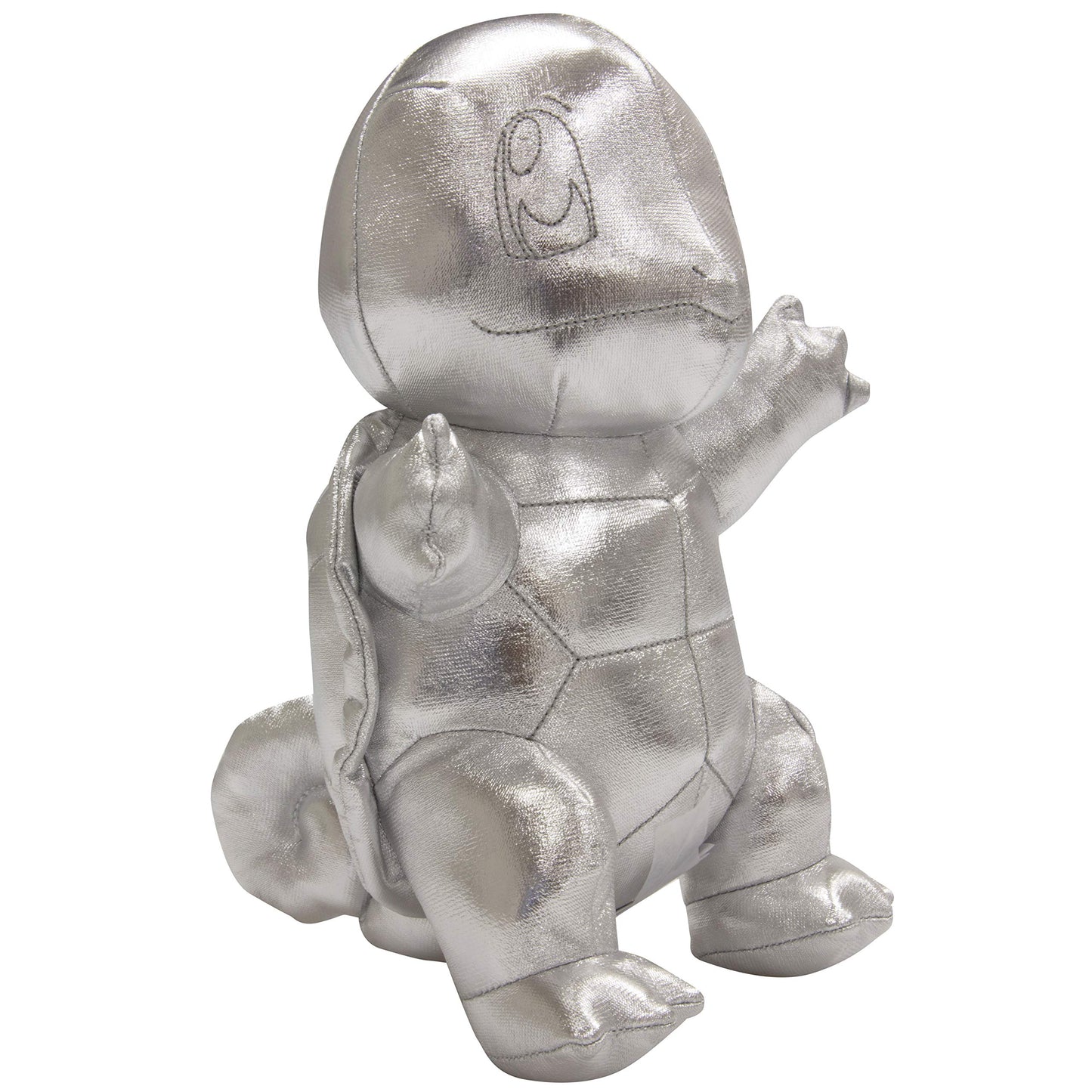 Pokemon 25th Celebration 8" Silver Starter Plushes, 3-Pack Toys - Charmander, Squirtle & Bulbasaur G1 Starters - Set of 3 - Limited Edition