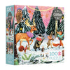 Ceaco - Holiday Woodland Parade Glitter - 100 Piece Jigsaw Puzzle Ages 6+