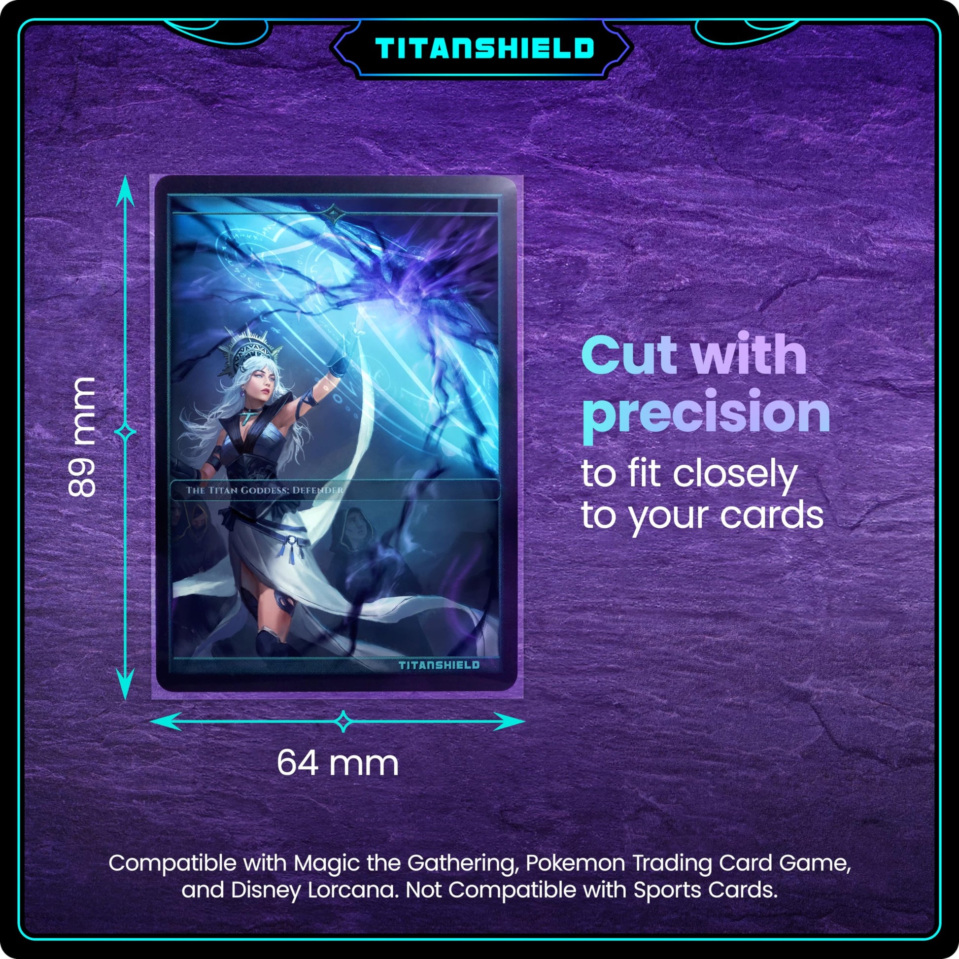 TitanShield | Clear & Transparent Inner Sleeves | 1000 ct| Perfect Fits Card Sleeves | Compatible with Pokémon TCG Trading Cards, MTG Magic The