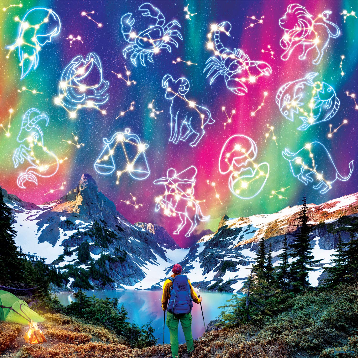 Buffalo Games - Zodiak Mountain - 300 Large Piece Jigsaw Puzzle