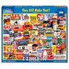 White Mountain 300 Piece Jigsaw Puzzle Funny Retro, They Still Make that?