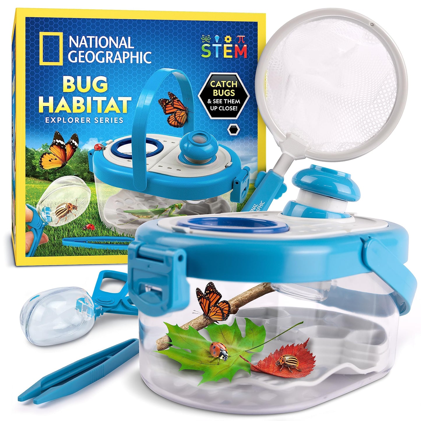 National Geographic Bug Catcher Kit and Outdoor Insect Habitat for Kids