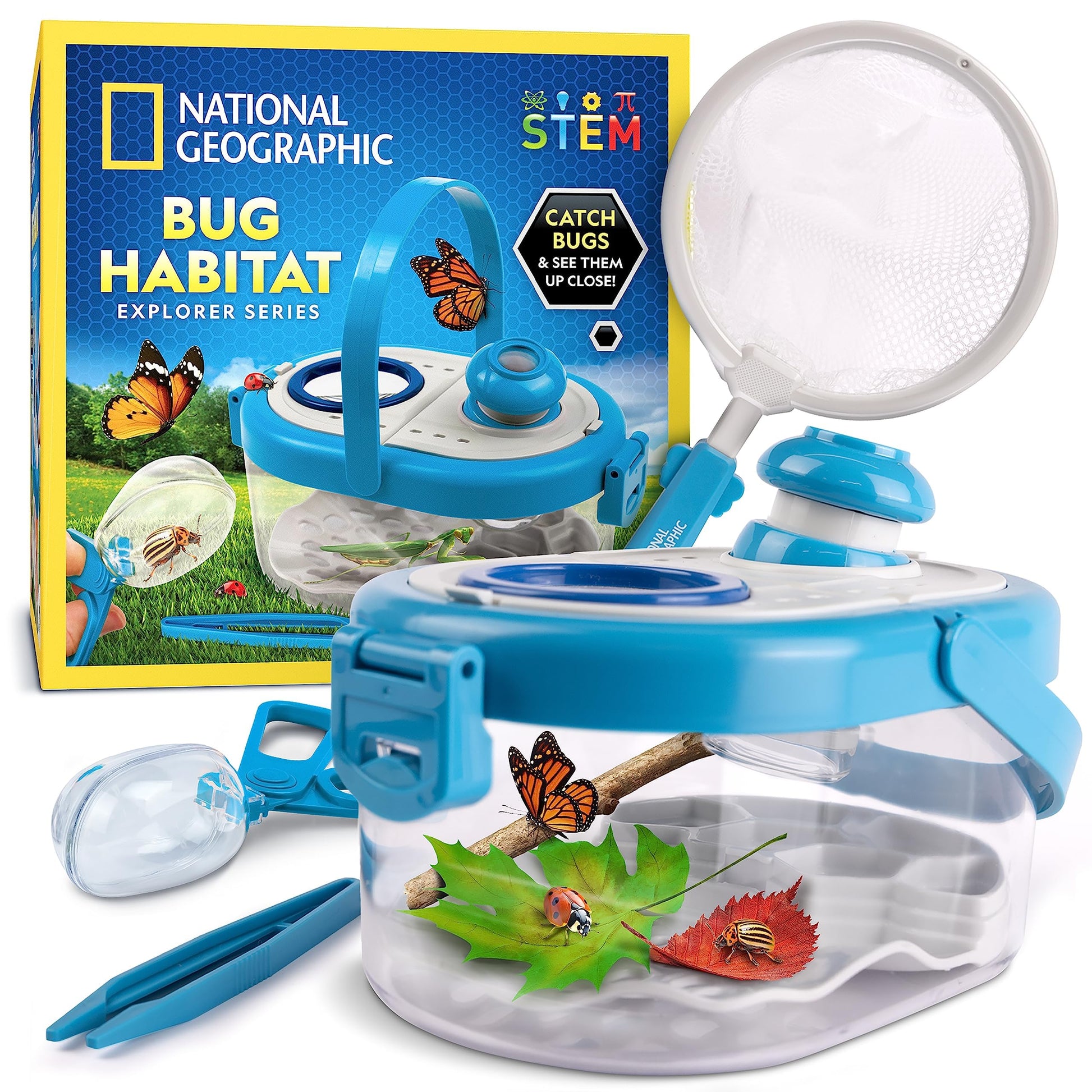 National Geographic Bug Catcher Kit and Outdoor Insect Habitat for Kids