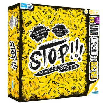 RONDA Stop Word Category Board Game for Family Game Night Ages 8+
