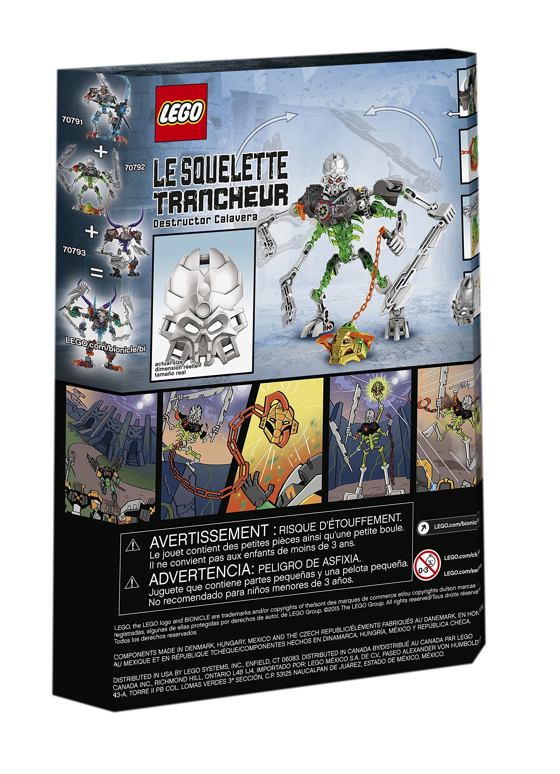 LEGO Bionicle 70792 Skull Slicer Building Kit