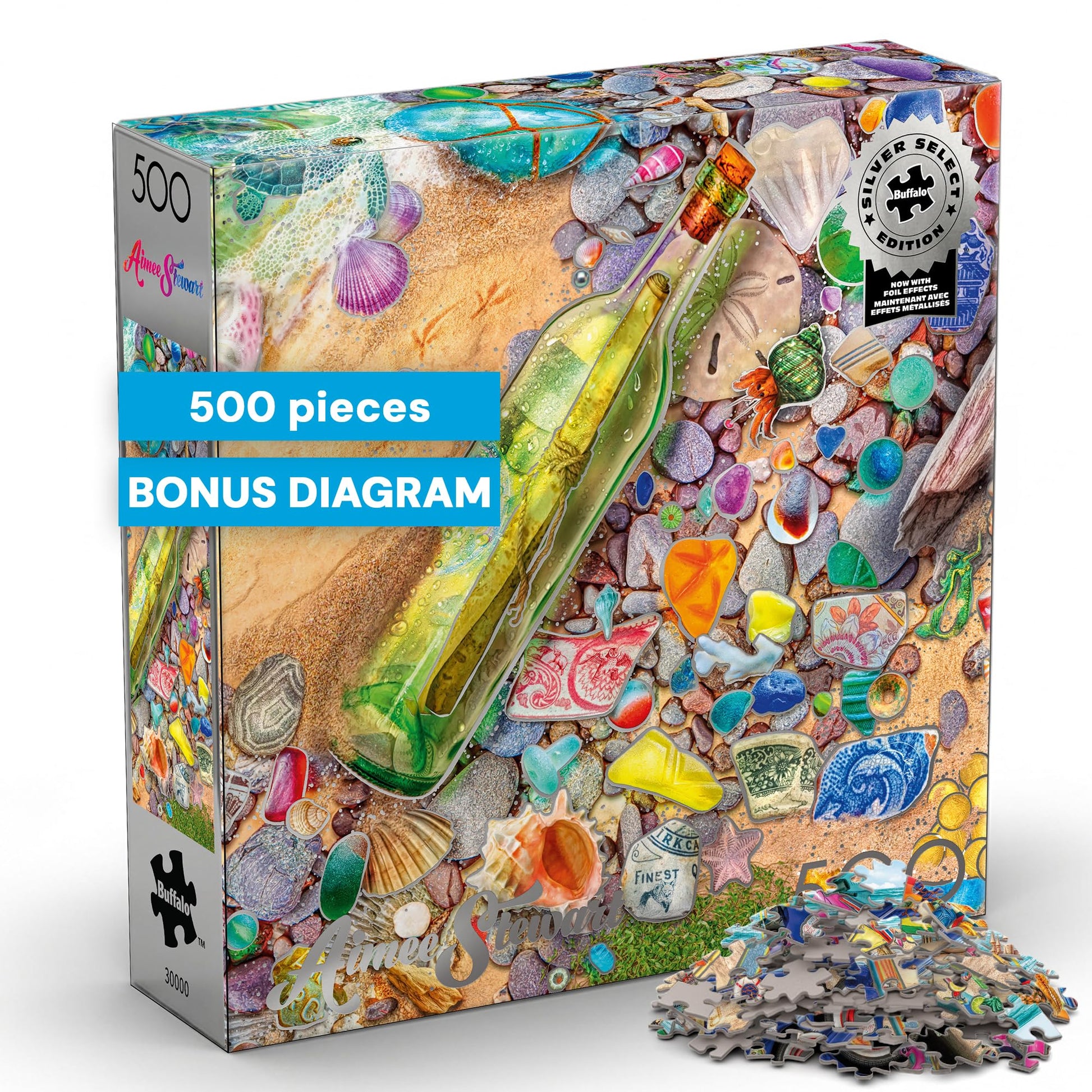 Buffalo Games - Aimee Stewart Beachcomber's Bounty - 500 Piece Puzzle