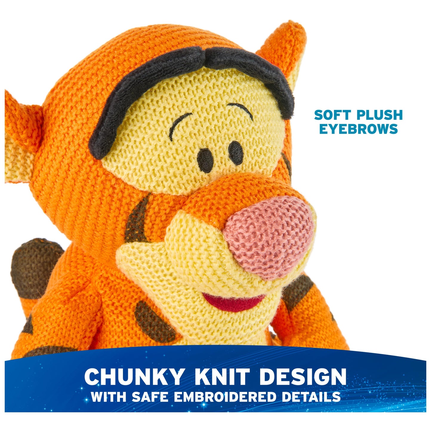 GUND Disney Official Tigger 10-Inch Knit Plush Toy for Ages 1+