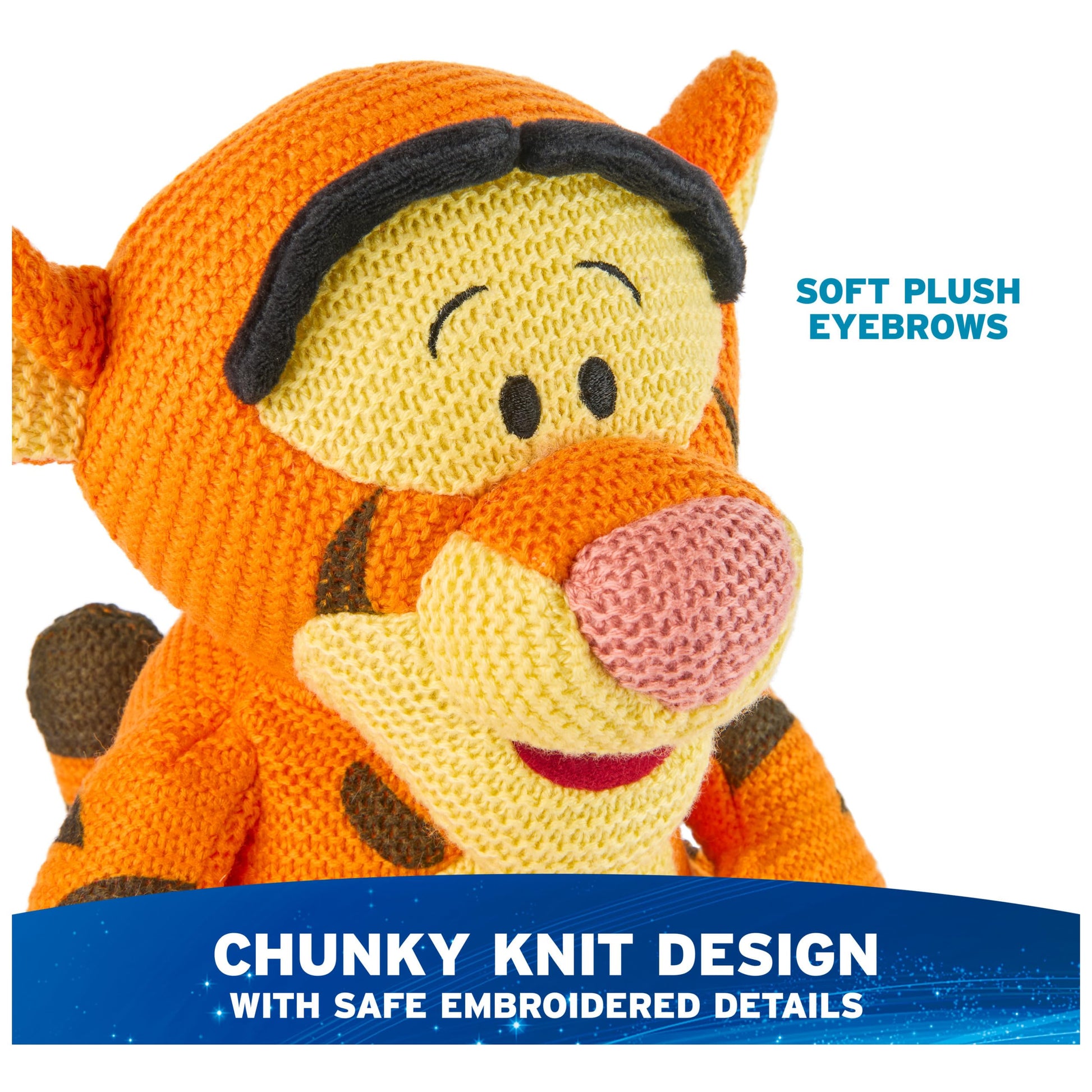 GUND Disney Official Tigger 10-Inch Knit Plush Toy for Ages 1+