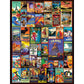 White Mountain 300 Piece Jigsaw Puzzle Fun Collage, Travel the World