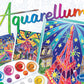 SentoSphere Aquarellum - Paris by Night - Arts and Crafts Watercolor Paint Set