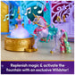 Unicorn Academy - Stable Play Set 90 cm Including Fountain with Light and Sound Effects, Approx. 12 cm Unicorn and 24 Accessories, Original Playset