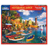 White Mountain 1000 Piece Jigsaw Puzzle, Mediterranean Harbor