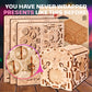 ESC WELT Secret Treasure Box 3D Wooden Puzzle - 3-In-1 Game, Gift Box for Money, Vouchers & Cards - Teenagers & Adults