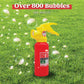 JOYIN Automatic Bubble Maker Fire Extinguisher Bubble Blower Machine with Solution (230 ml) for Kids, Indoor and Outdoor Play, Summer Themed Party