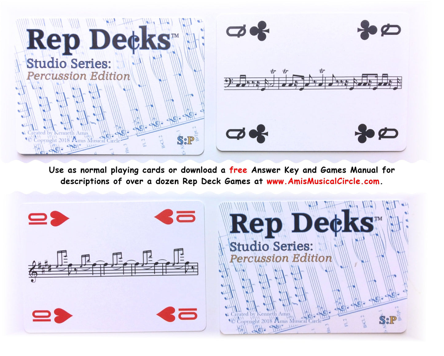Rep Decks - Studio Series: Percussion Edition