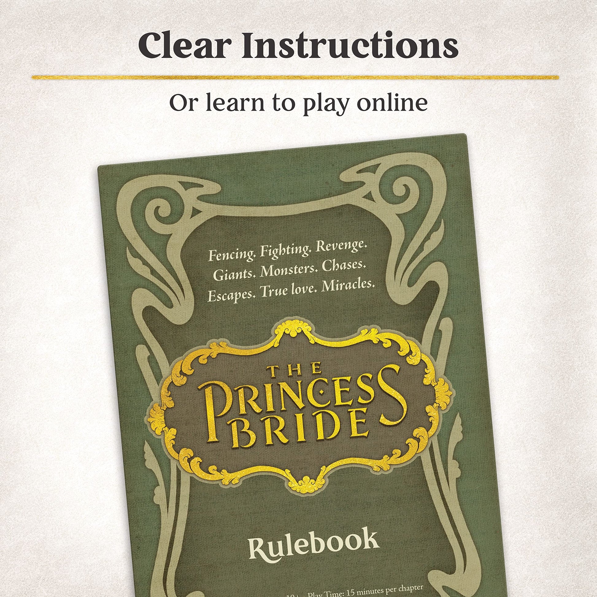 Ravensburger Princess Bride Adventure Book Game | Interactive and Engaging Gameplay for Fans of the Movie | for Ages 10 & Up