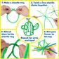 READY 2 LEARN Chenille Stems - Set of 324-10 Colors - Soft Pipe Cleaners - Art Supplies for DIY Crafts - 12 in. long