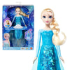 Mattel Disney Frozen Singing Elsa Doll with Lights & Music, Sings “Let It Go” from Movie, Posable with Sparkling Signature Outfit & Removable Shoes