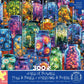 Ceaco - Jars of Flowers - 300 Large Piece Jigsaw Puzzle for Adults