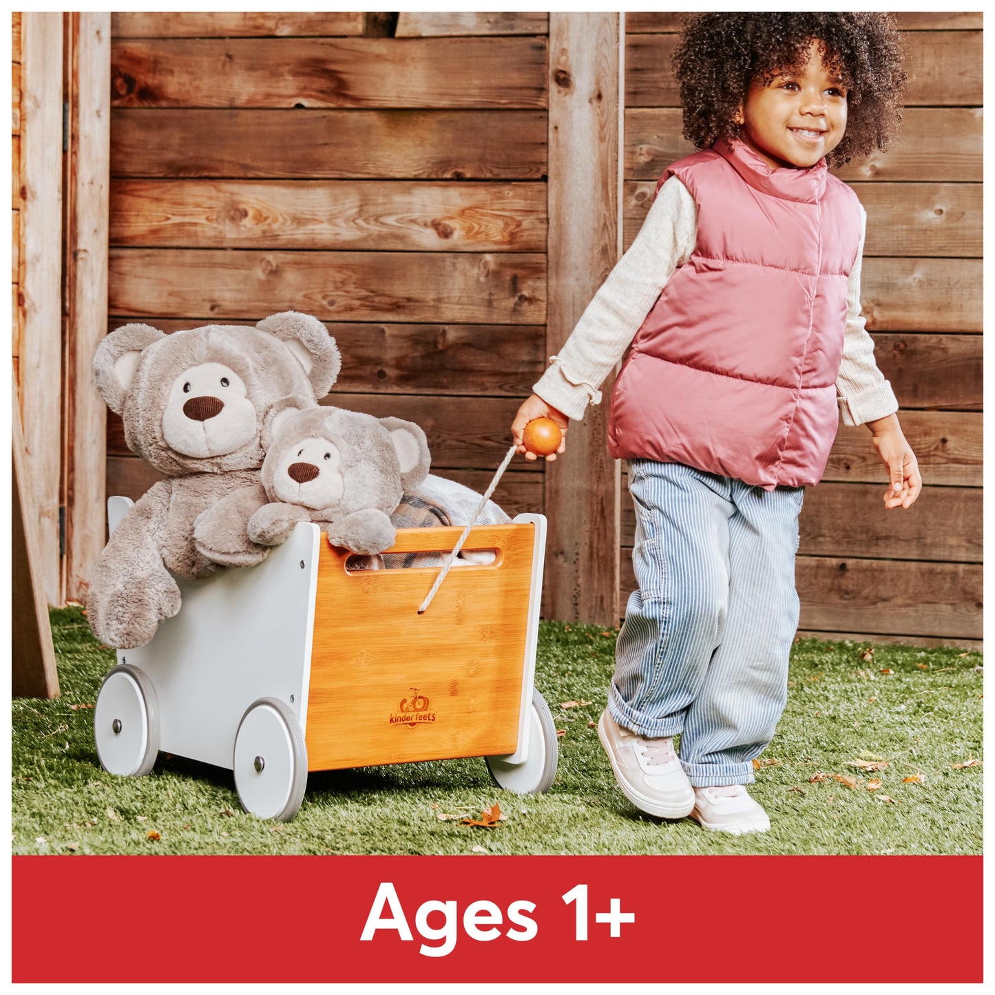 GUND Mukki 16-Inch Tan Classic Teddy Bear Plush Toy, Ages 0+