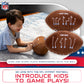 Franklin Sports NFL MyFirst Kids Plush Football - 12"