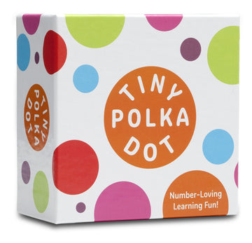 Tiny Polka Dot - the Math-Enriched Card Deck for Kids Ages 3-8 | Includes 16 Games that Playfully Teach Counting, Arithmetic & Logic | Early Math