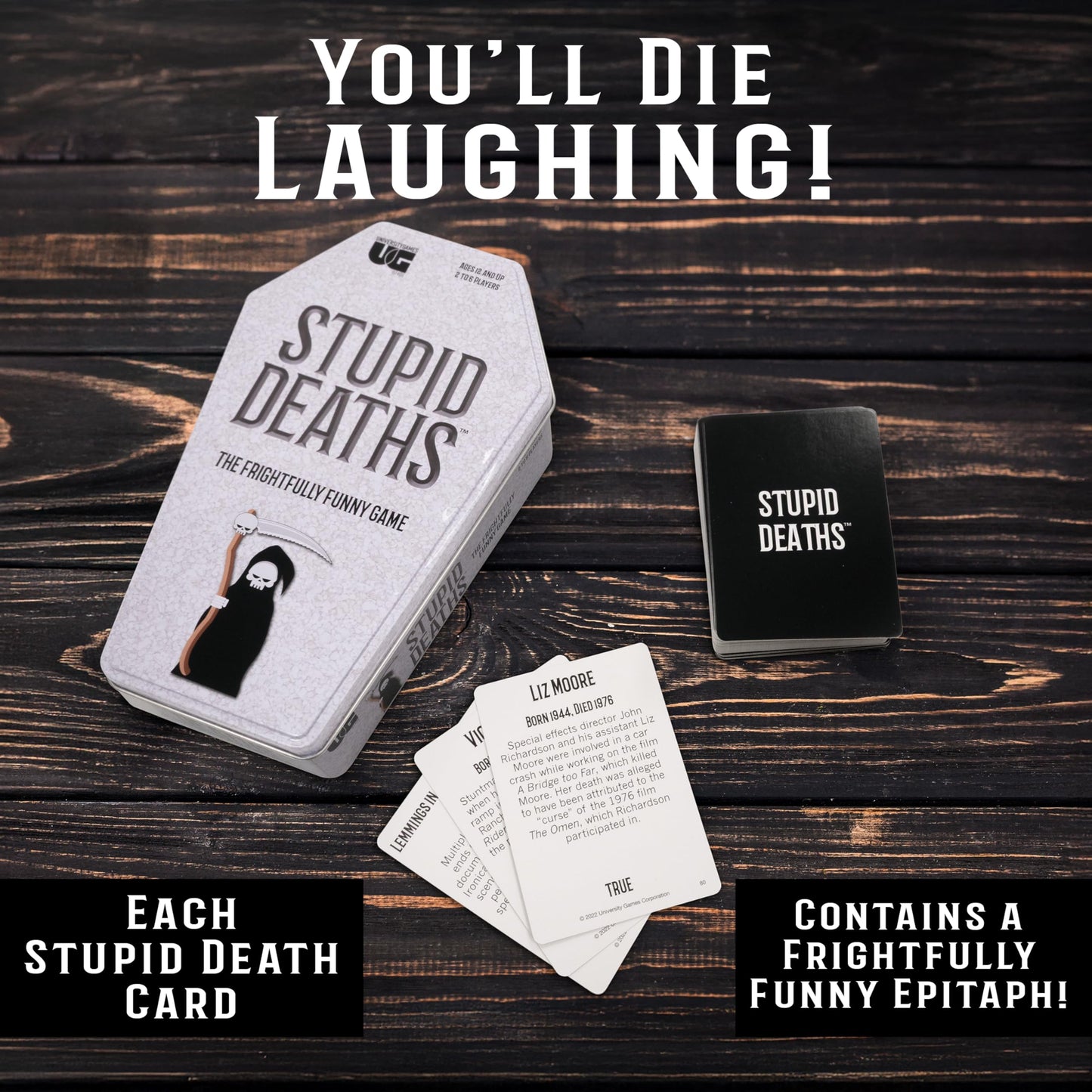 University Games, Stupid Deaths Coffin Tin Game
