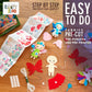 CRAFTILOO Fairy Sewing Kit for Kids Ages 5-12 - Beginner Sewing Kit with 5 Pre-Cut Felt Projects - Make Your Own Stuffed Animal Plush Dolls - Fun