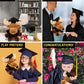 DolliBu Moose Graduation Plush Toy - Soft Huggable Graduation Stuffed Animal Dress Up with Gown and Cap with Tassel Outfit with Personalization - 6