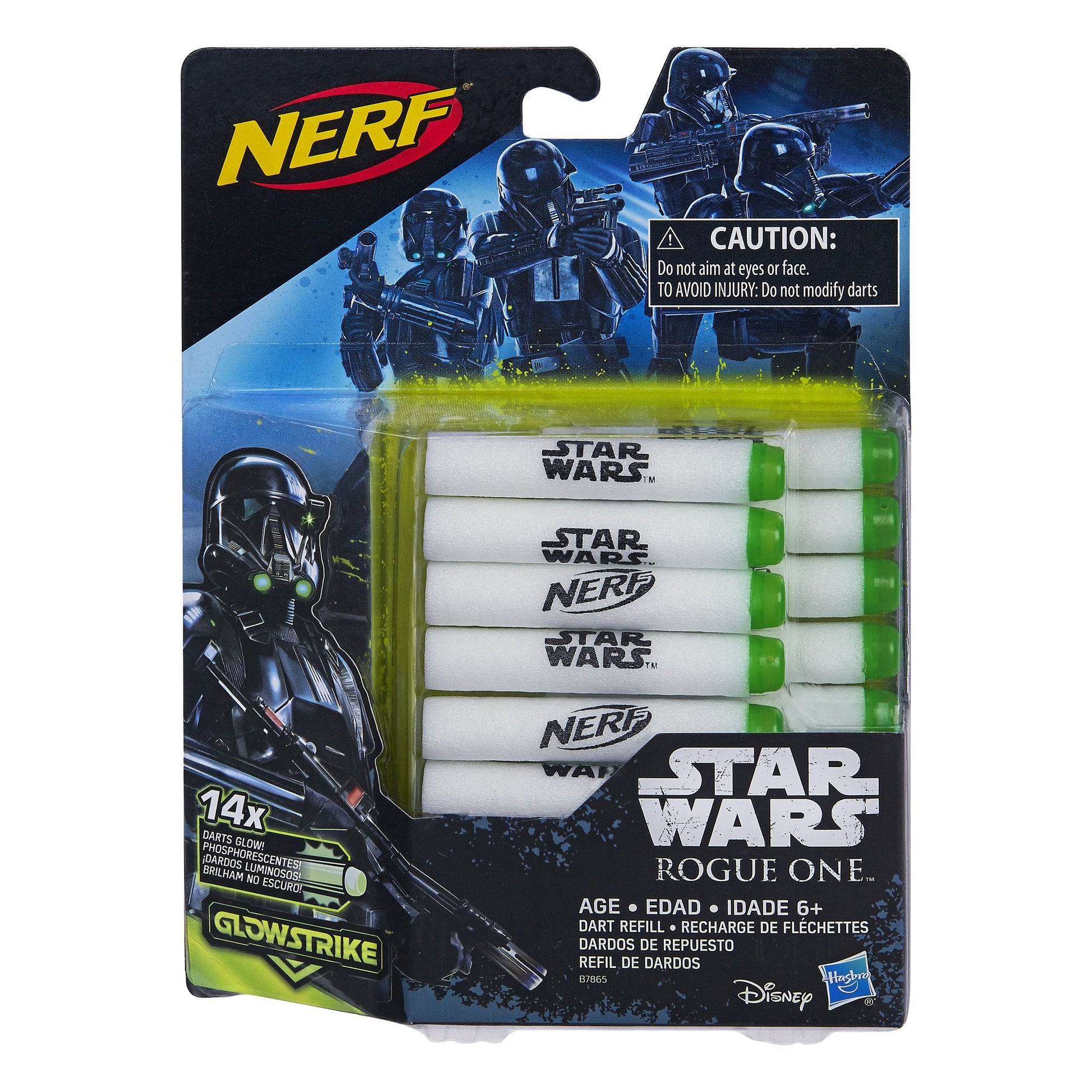 Star Wars Rogue One Nerf GlowStrike Dart Refill (14 Pack)